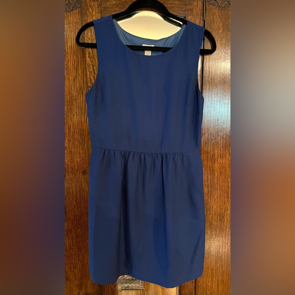 J. Crew Royal Blue Sleeveless Dress